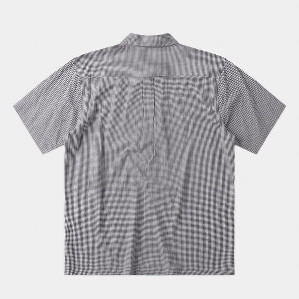 Former - Vivian Check Short Sleeve Shirt - Black