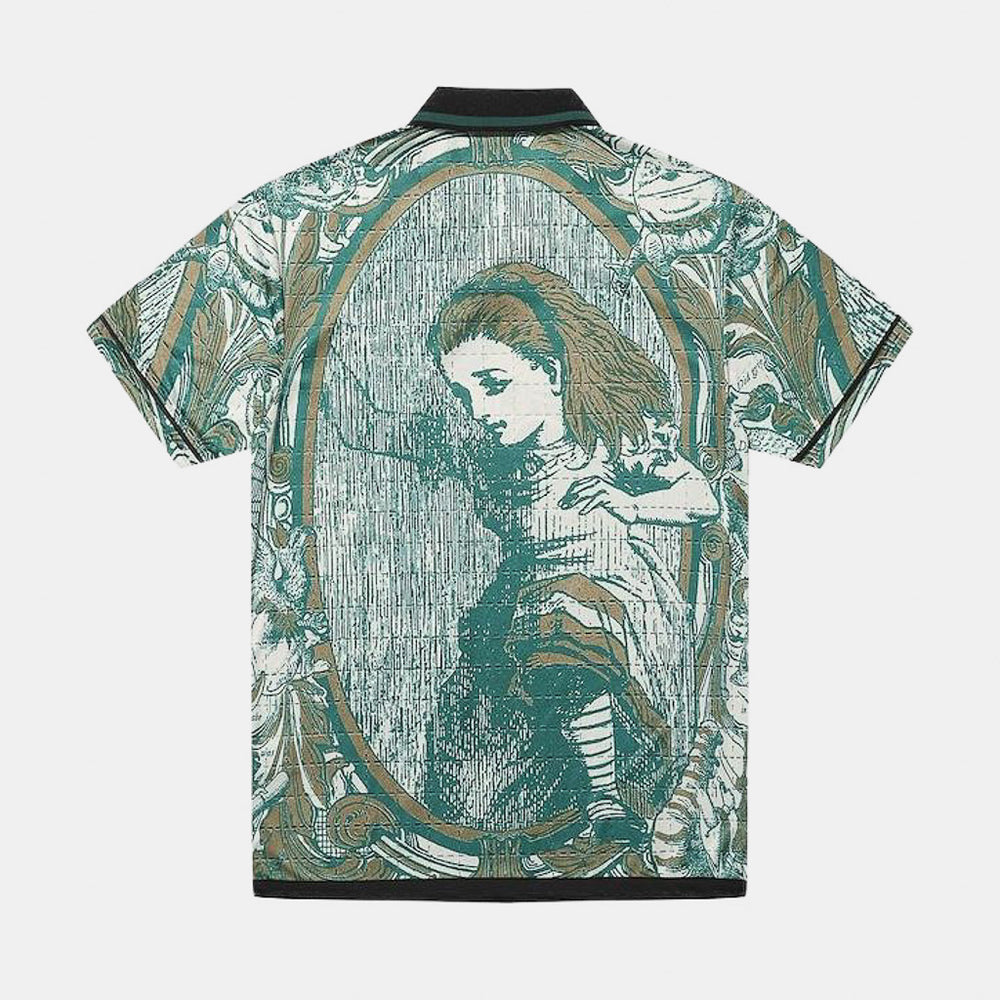 Helas Alicia Green Short Sleeve Jersey Polo Shirt