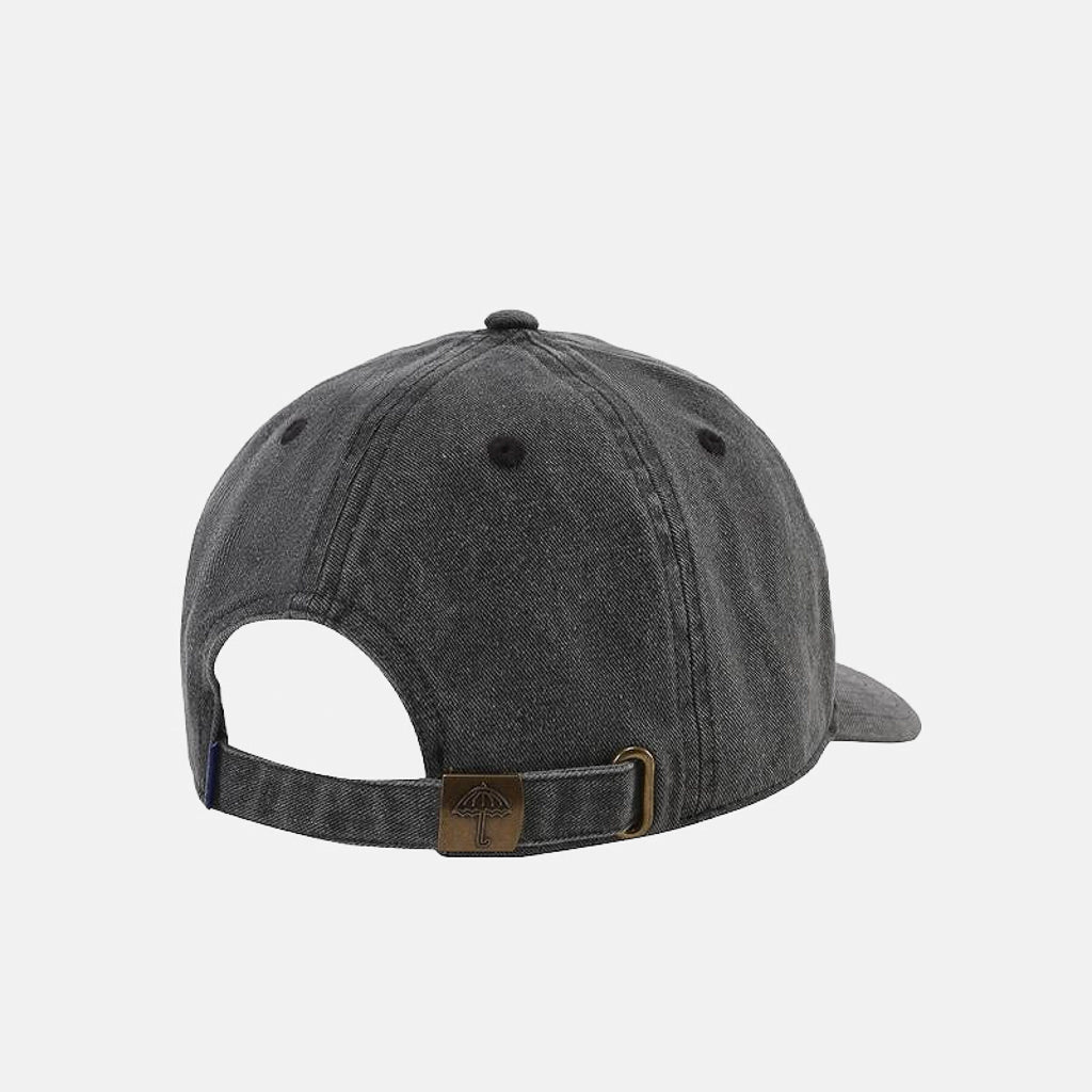 Back Of Helas Washed Dark Grey Classic Six Panel Cap