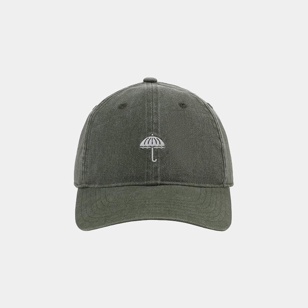 Helas - Classic Cap - Washed Khaki Green