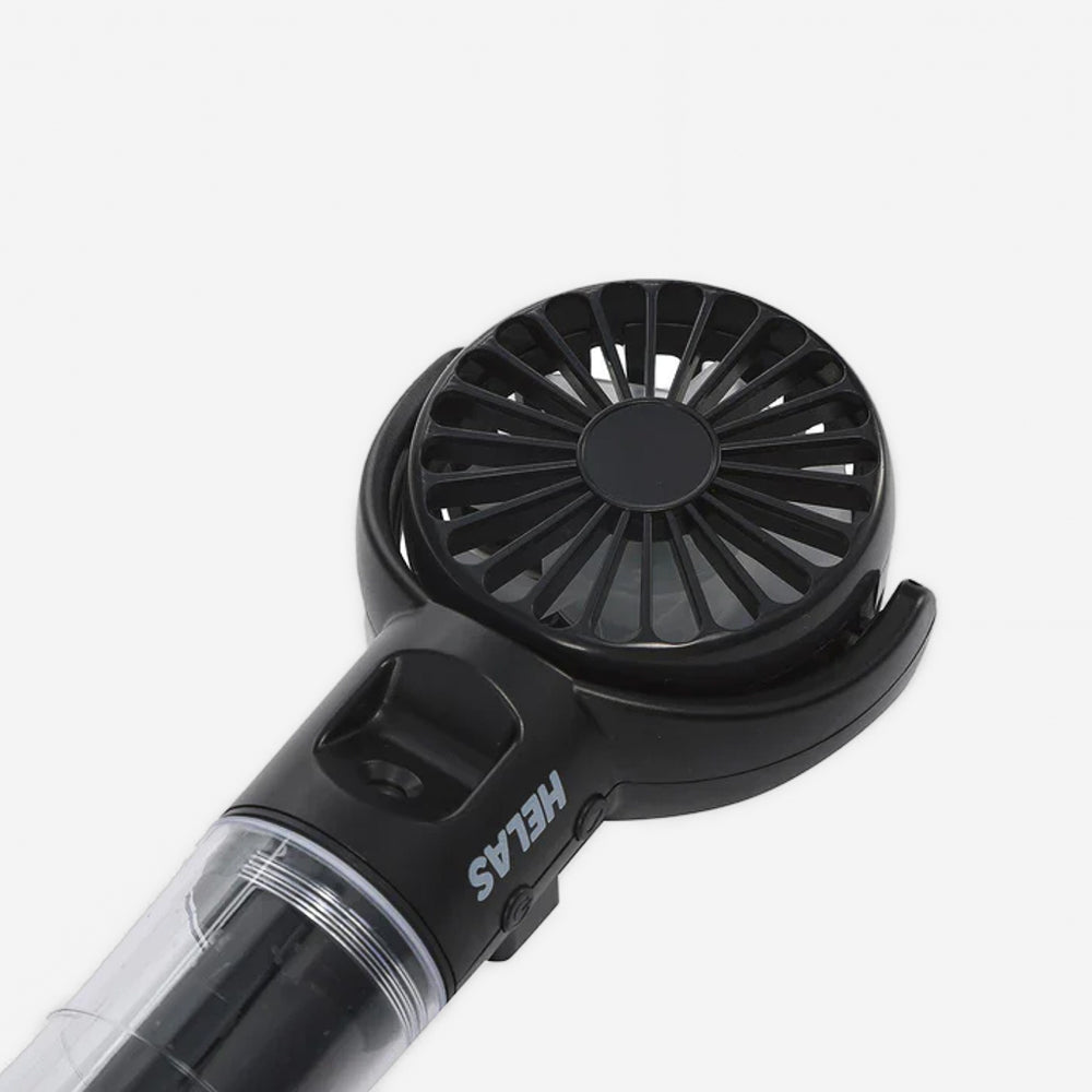 Black Helas Fan Tasktik USB Hand Fan