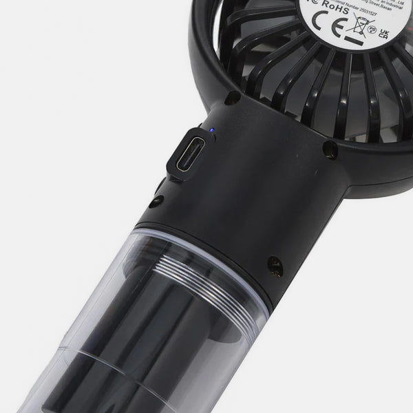 Helas - Fan Tasktik USB Hand Fan - Black