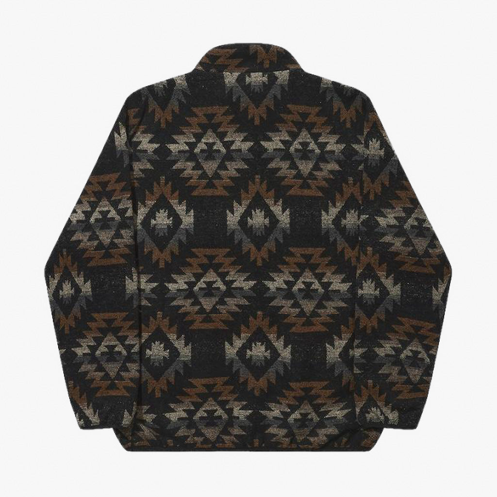 Helas Black Multicoloured Lando Zip Jacket