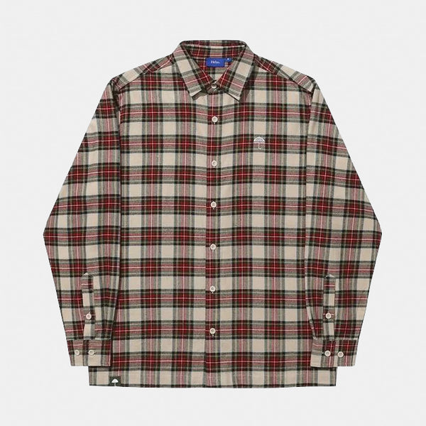 Helas - Leon Long Sleeve Flannel Shirt - Checkered Multicolour