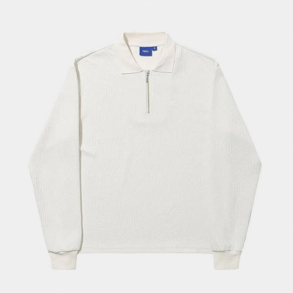 Off White Helas Paulo Long Sleeve Knitted Polo Shirt