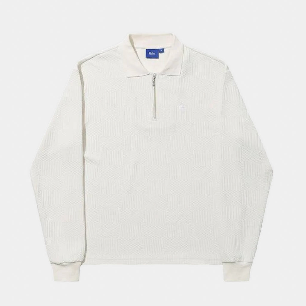 Off White Helas Paulo Long Sleeve Knitted Polo Shirt