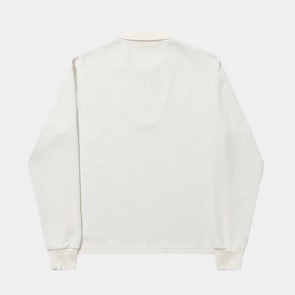 Off White Helas Paulo Long Sleeve Knitted Polo Shirt