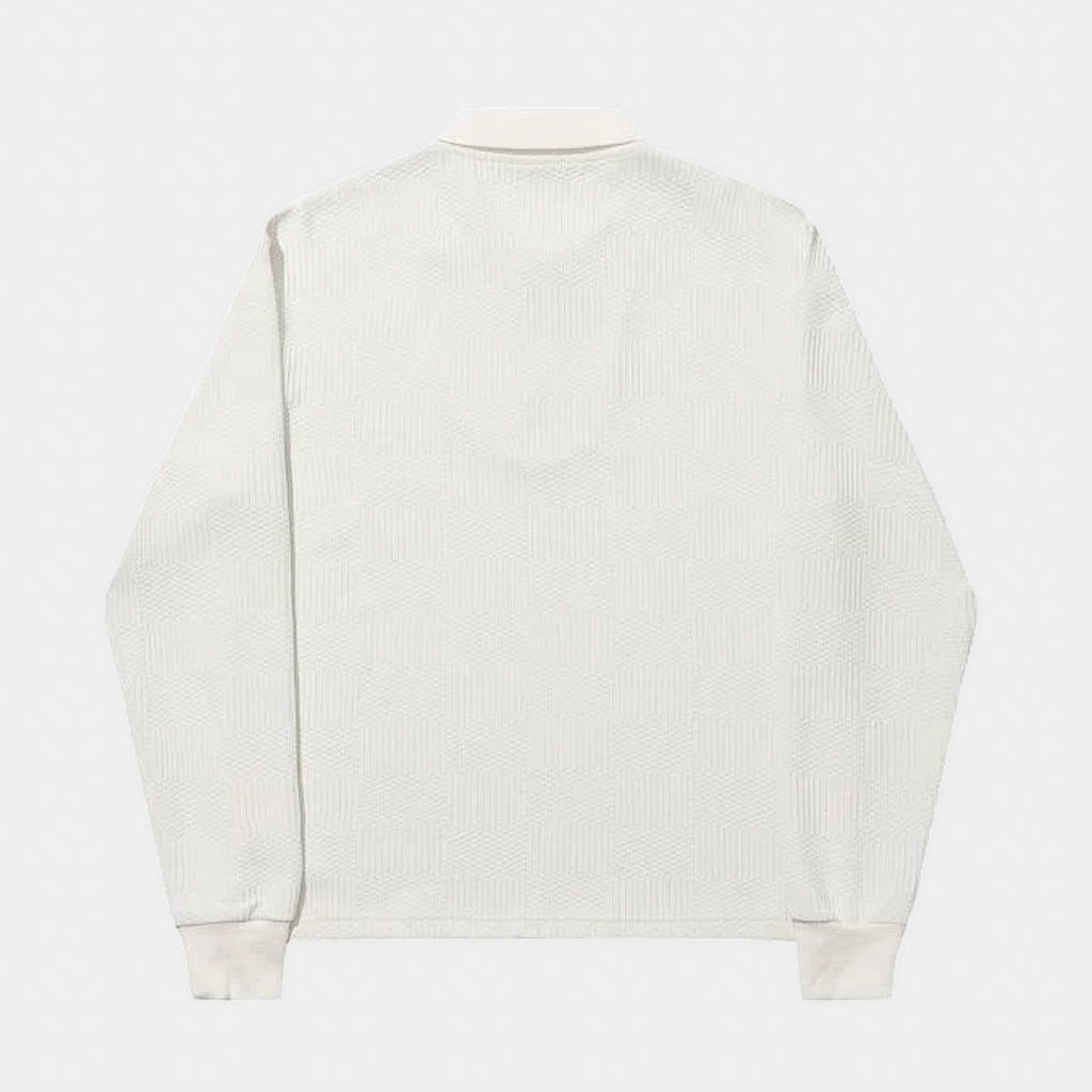 Off White Helas Paulo Long Sleeve Knitted Polo Shirt