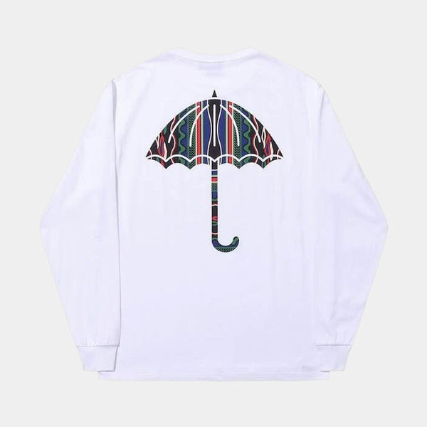 Helas - Umbrella Coog Longsleeve T-Shirt - White