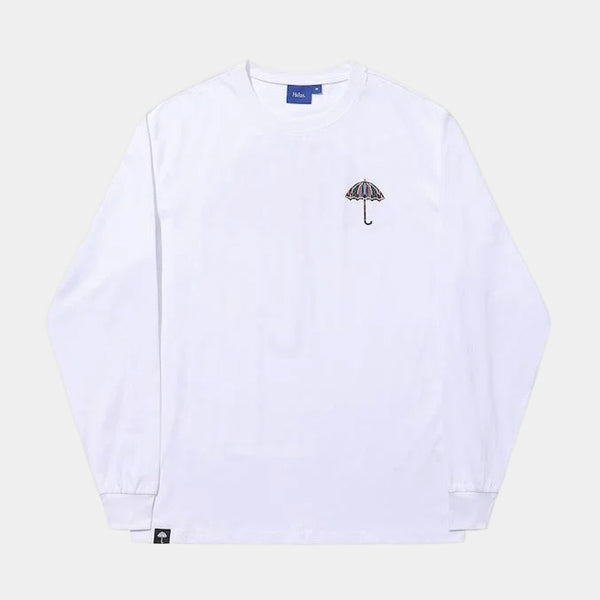 Helas - Umbrella Coog Longsleeve T-Shirt - White