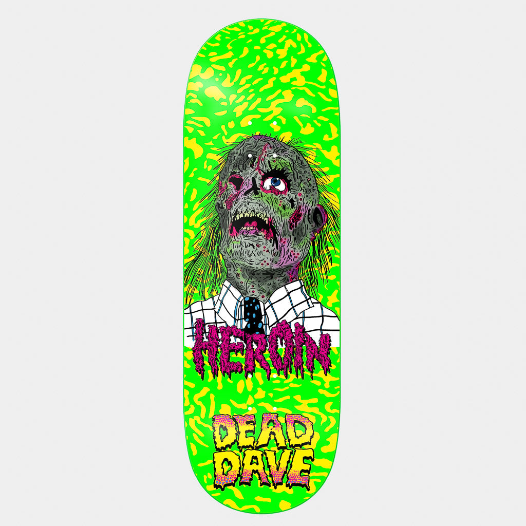 Heroin Skateboards 10.25" Dead Dave Dead Head Skateboard Deck