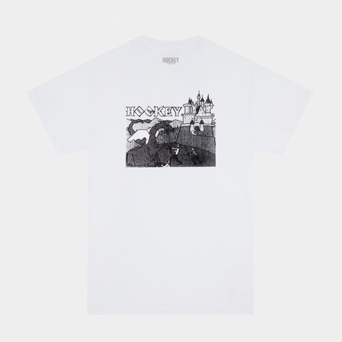 Hockey Skateboards - Dragon Slayer T-Shirt - White