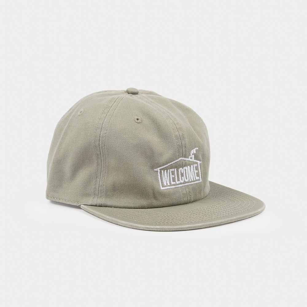 Welcome Skate Store House Eucalyptus Green Cap