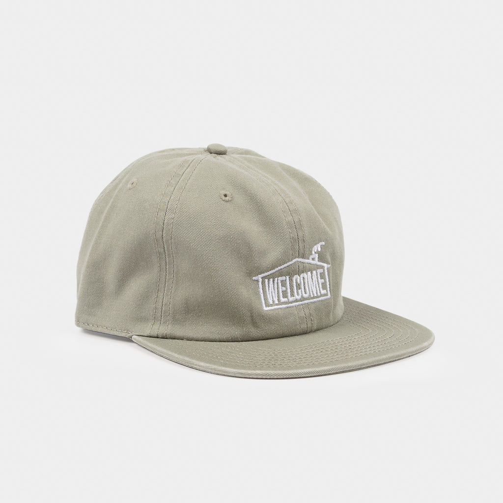 Welcome Skate Store House Eucalyptus Green Cap