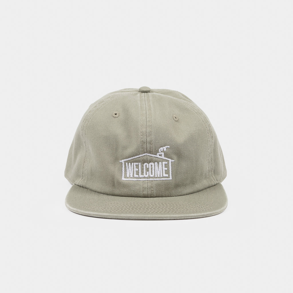 Welcome Skate Store House Eucalyptus Green Cap