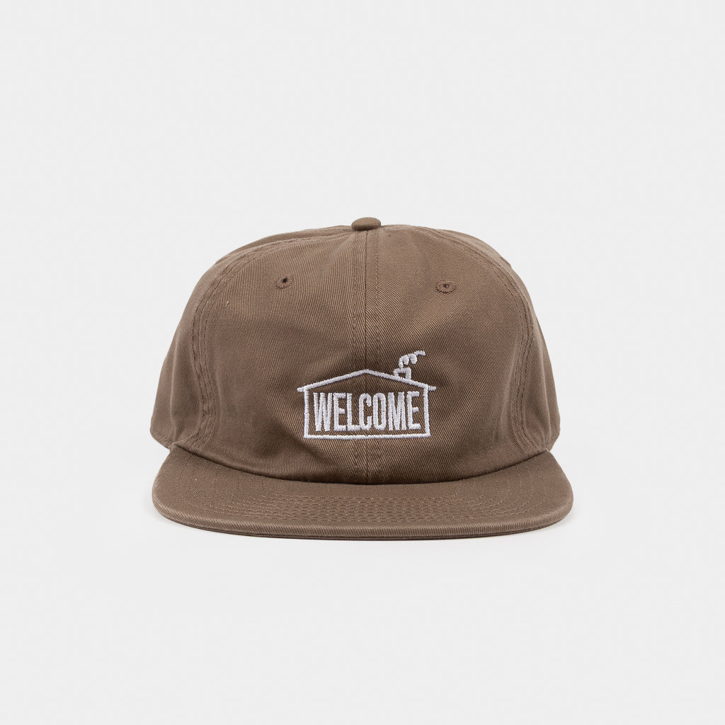 Welcome Skate Store House Walnut Brown Cap