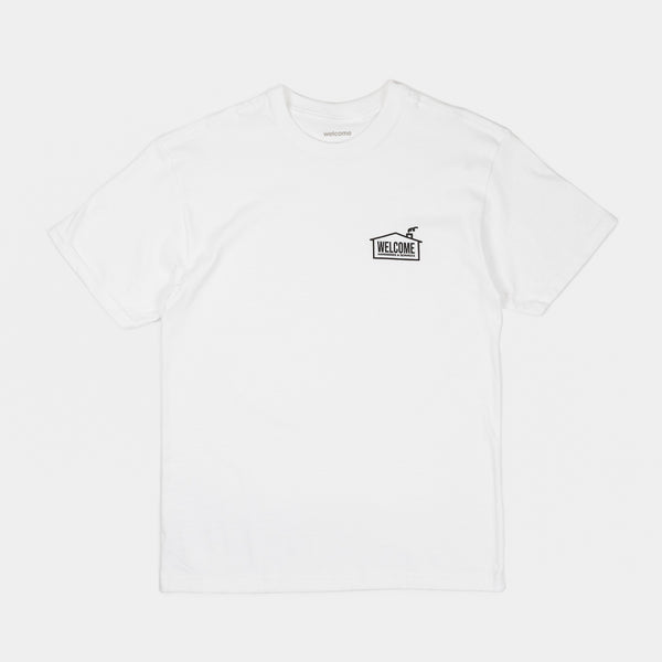 Welcome Skate Store - House T-Shirt - White