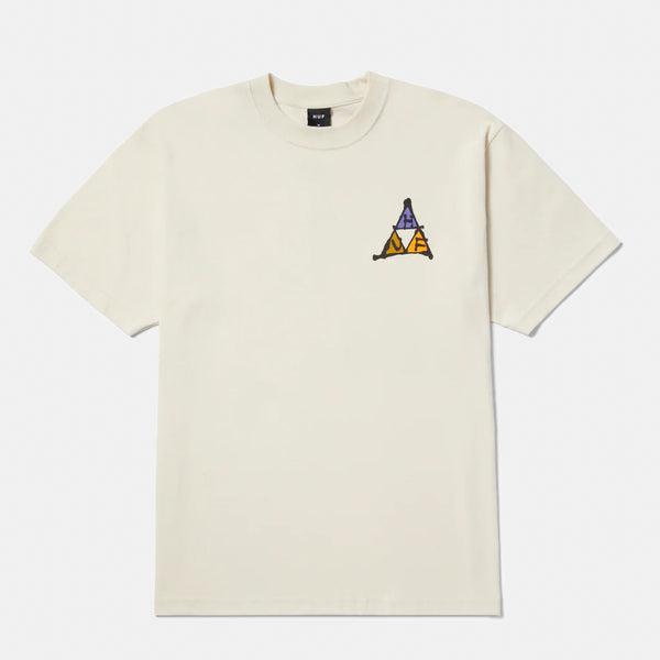 Huf - No-Fi Triple Triangle T-Shirt - Bone