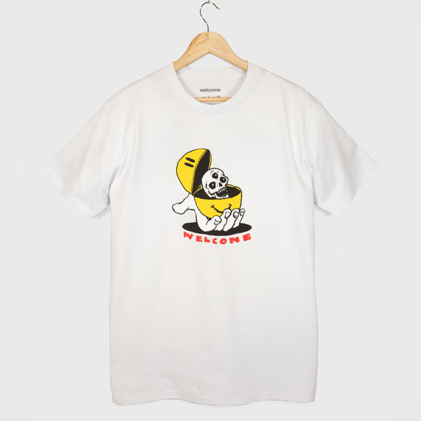 Welcome Skate Store - Kevin Long 'Spanky' T-Shirt - White