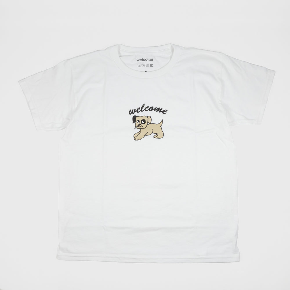 Welcome Skate Store Kids Smokey White T-Shirt