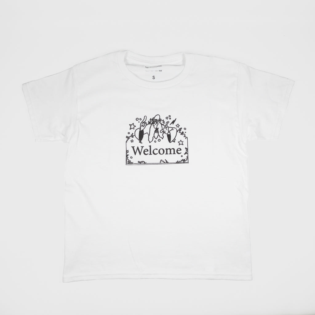 Welcome Skate Store Kids Wizzy White T-Shirt