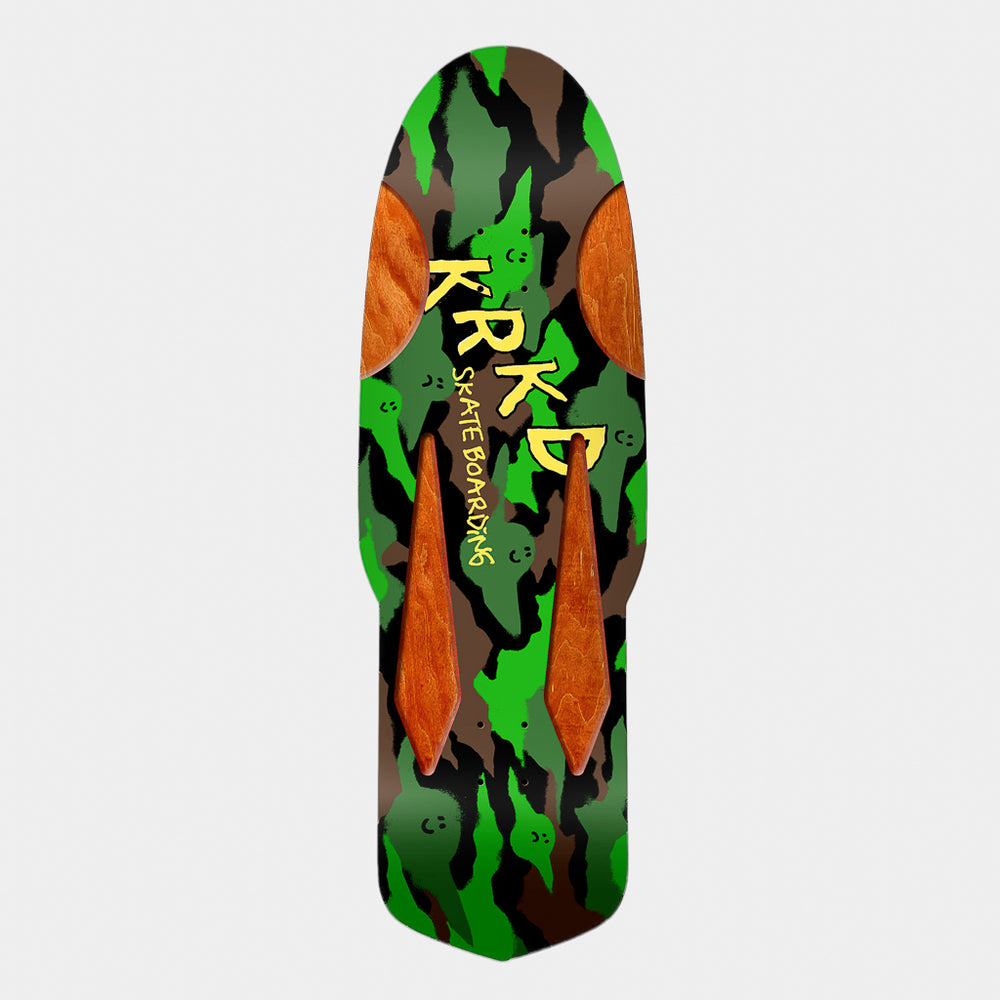 Krooked Skateboards 10.75" Kamo Diamond Quade Skateboard Deck