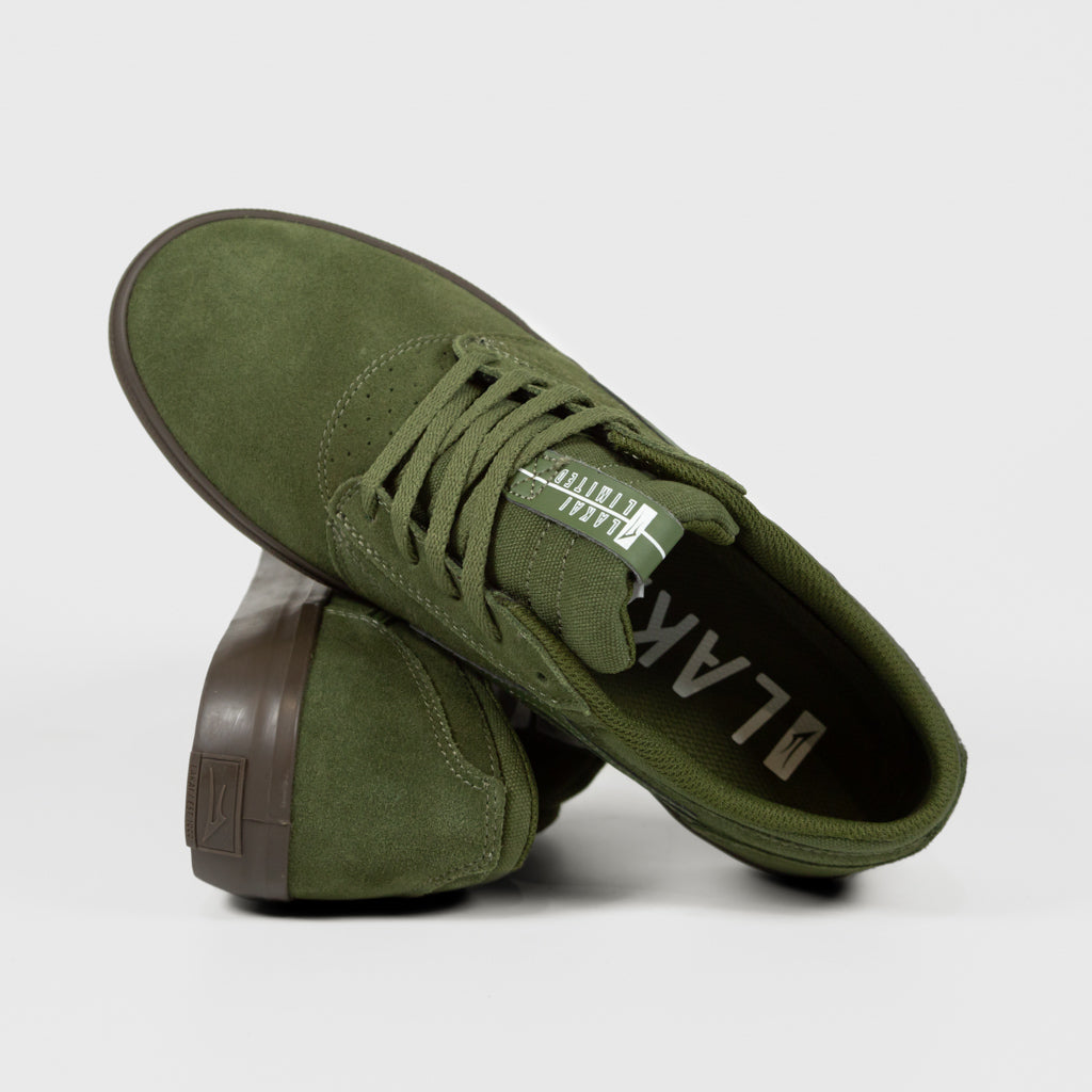 Olive green skate shoes on sale