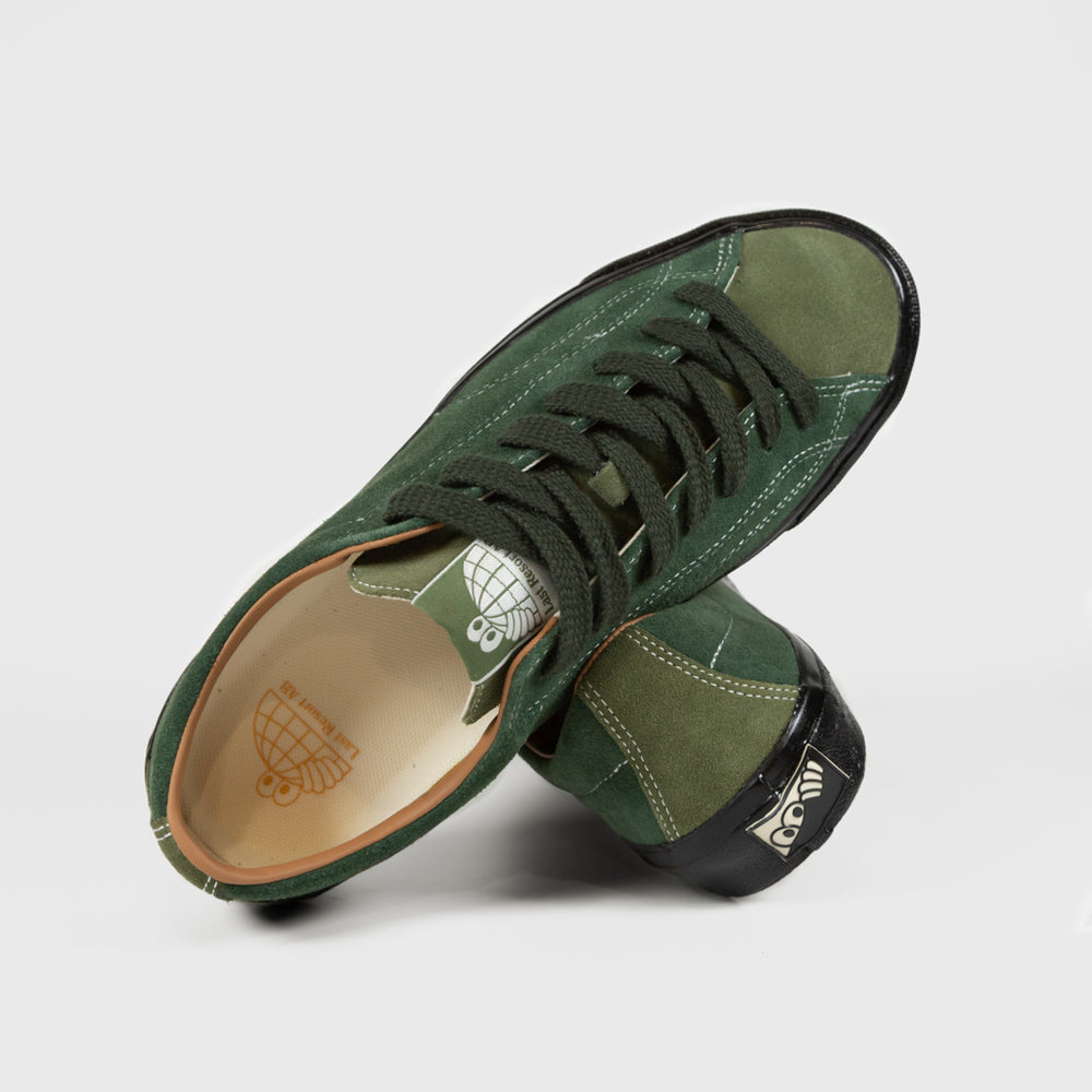 Last Resort AB Duo Green And Black VM003 Suede Lo Shoes