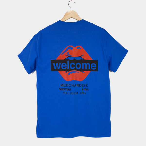 Welcome Skate Store - Lips T-Shirt - Royal