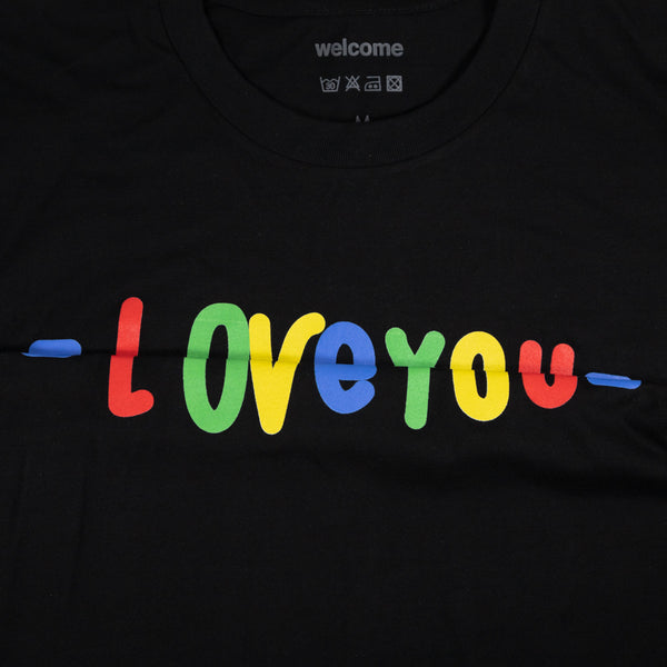 Welcome Skate Store - Love T-Shirt - Black