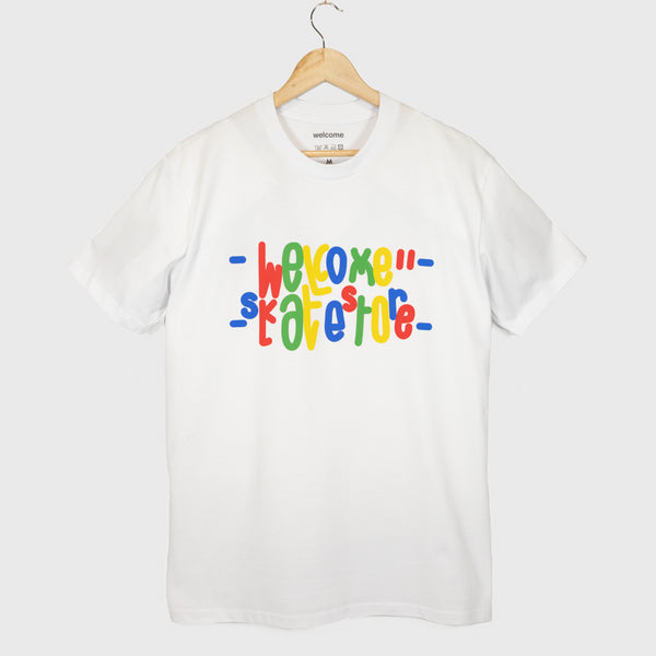 Welcome Skate Store - Love T-Shirt - White