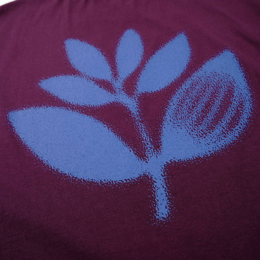Magenta Skateboards Purple Blur T-Shirt  Back Print