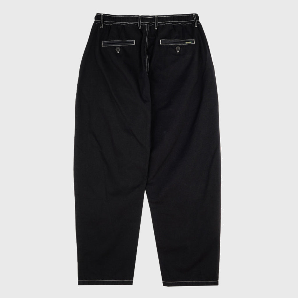 Magenta Skateboards - Contrast Stitch Loose Pants - Black