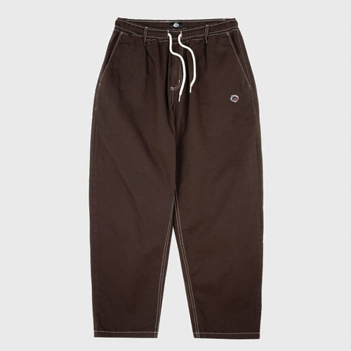 Magenta Skateboards - Contrast Stitch Loose Pants - Chocolate Small