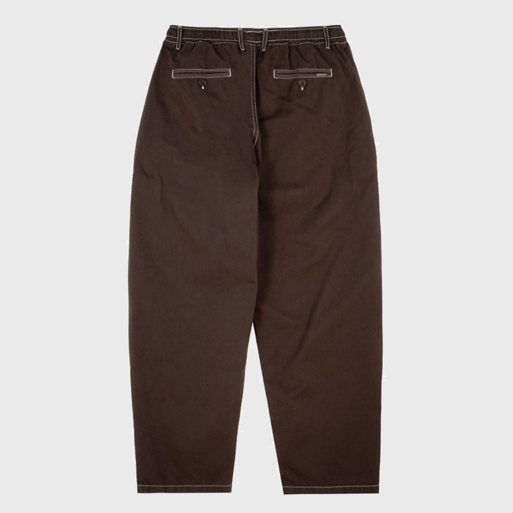 Magenta Skateboards - Contrast Stitch Loose Pants - Chocolate