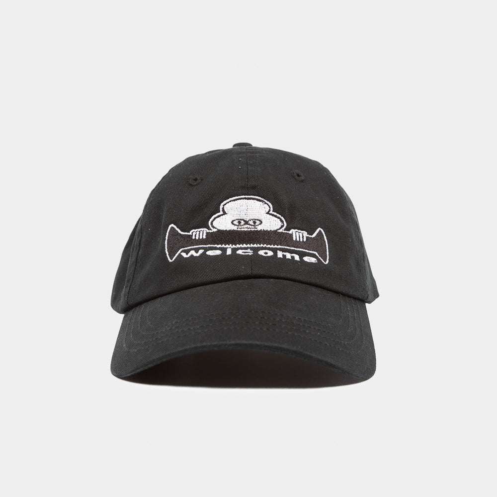 Welcome Skate Store - Missing Bolts Dad Cap - Black