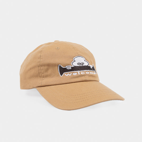 Welcome Skate Store - Missing Bolts Dad Cap - Khaki