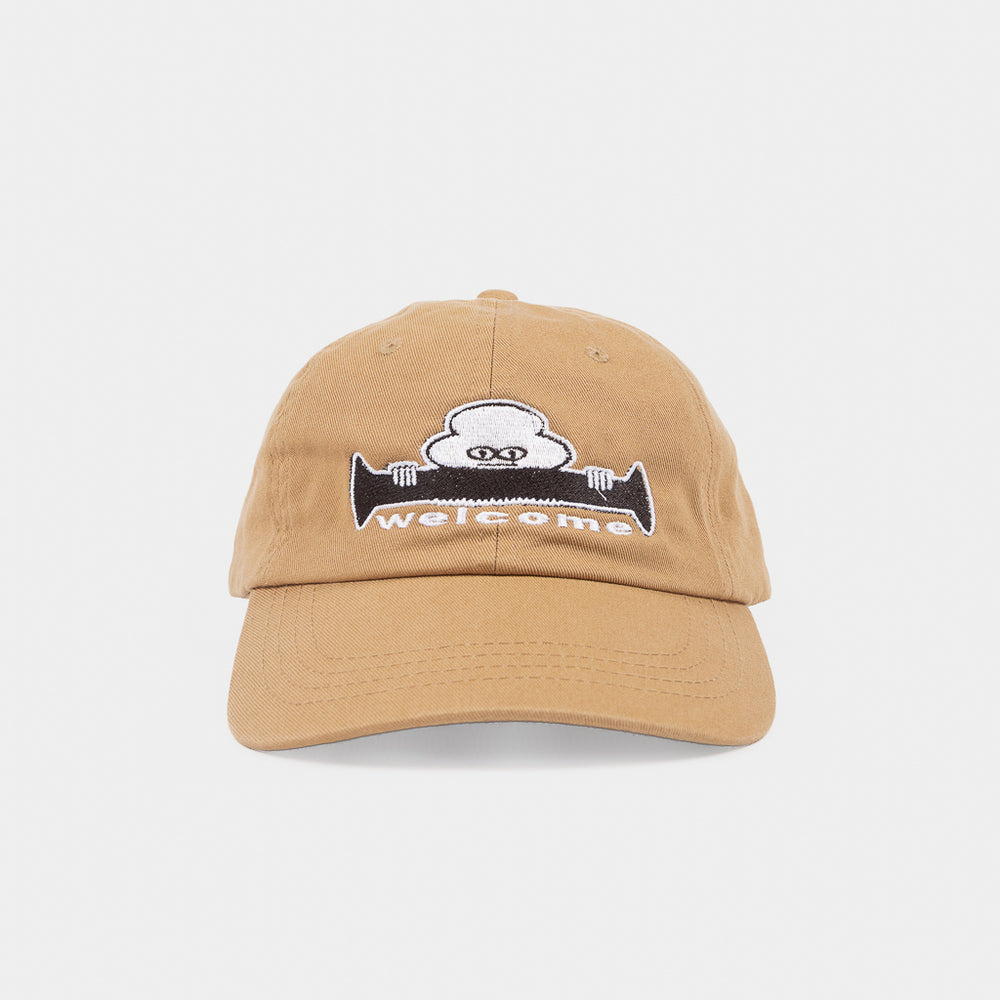 Welcome Skate Store - Missing Bolts Dad Cap - Khaki
