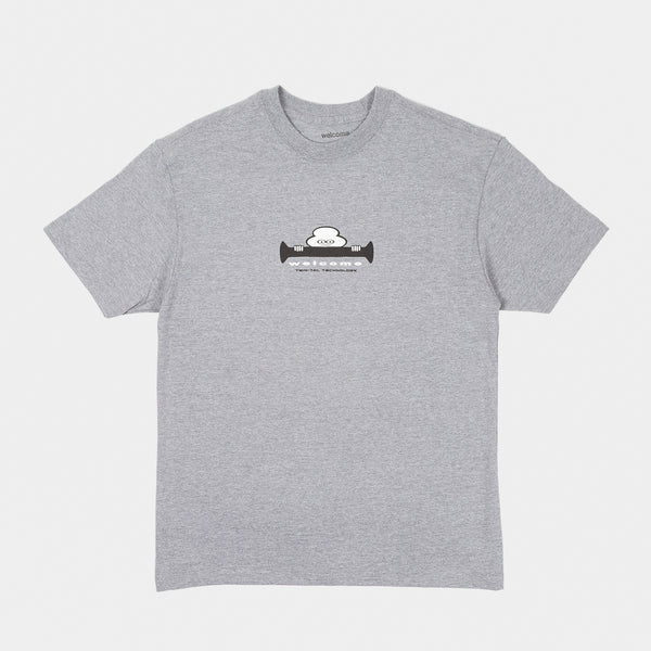 Welcome Skate Store - Missing Bolts Twin Tail Technology T-Shirt - Graphite Heather
