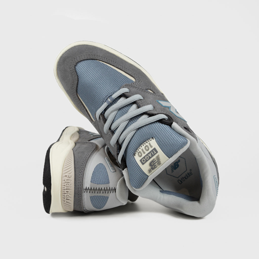 New Balance Numeric Grey And Aqua 1010 Tiago Lemos Shoes