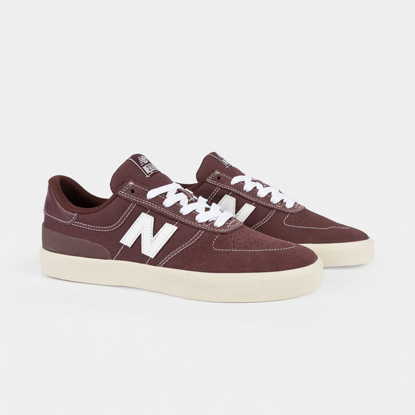 New Balance Numeric - 272 Shoes - Burgundy / White