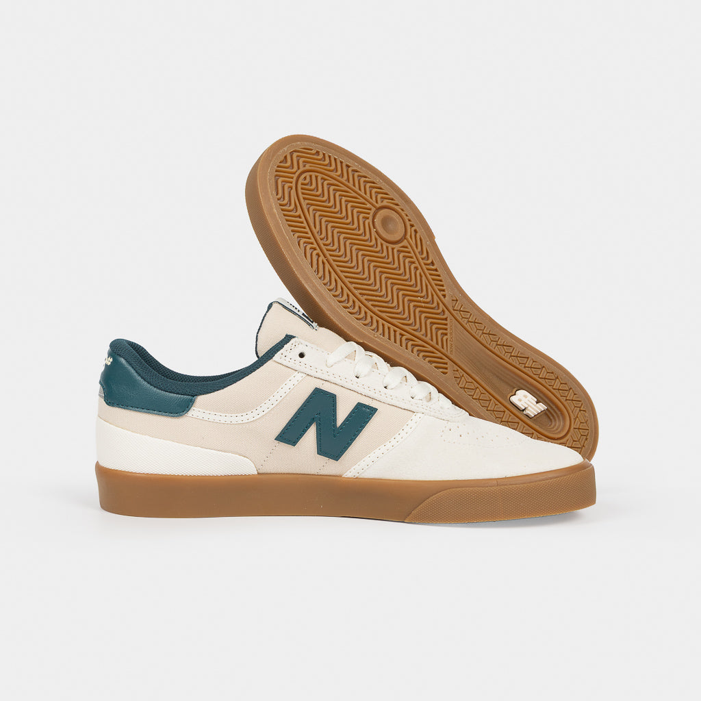 New Balance Numeric Sea Salt And gum Soled 272 Suede Skate Shoes