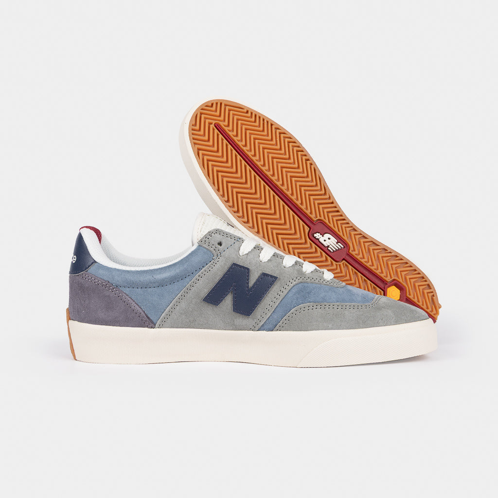 New Balance Numeric Blue And Grey Suede 340 Skate Shoes