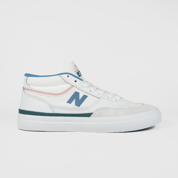 New Balance Numeric - 417 Franky Villani Shoes - White / Blue Laguna
