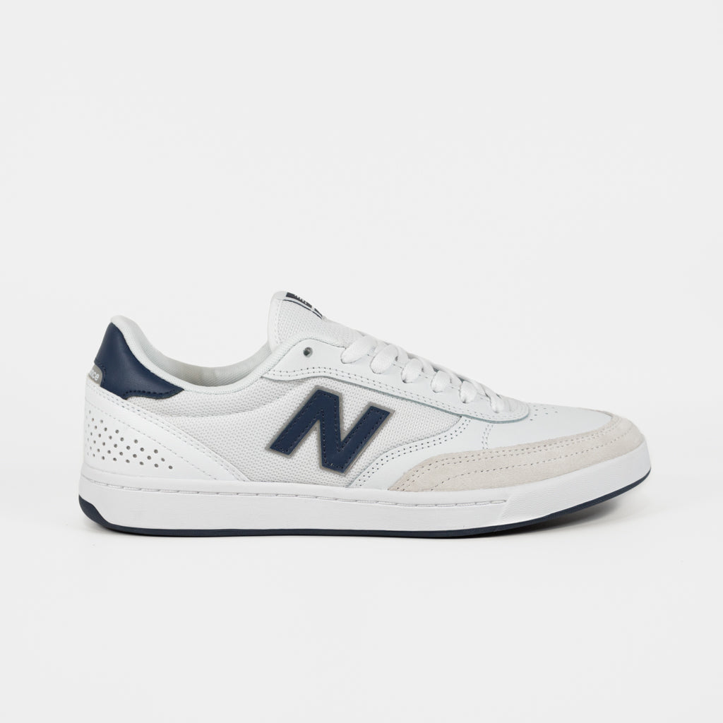 New Balance Numeric 440 Shoes White Navy UK 5