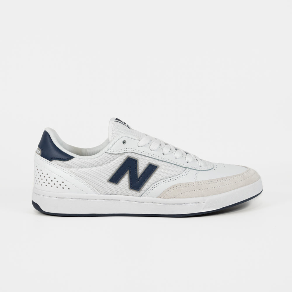 New Balance Numeric White Leather 440 Shoes