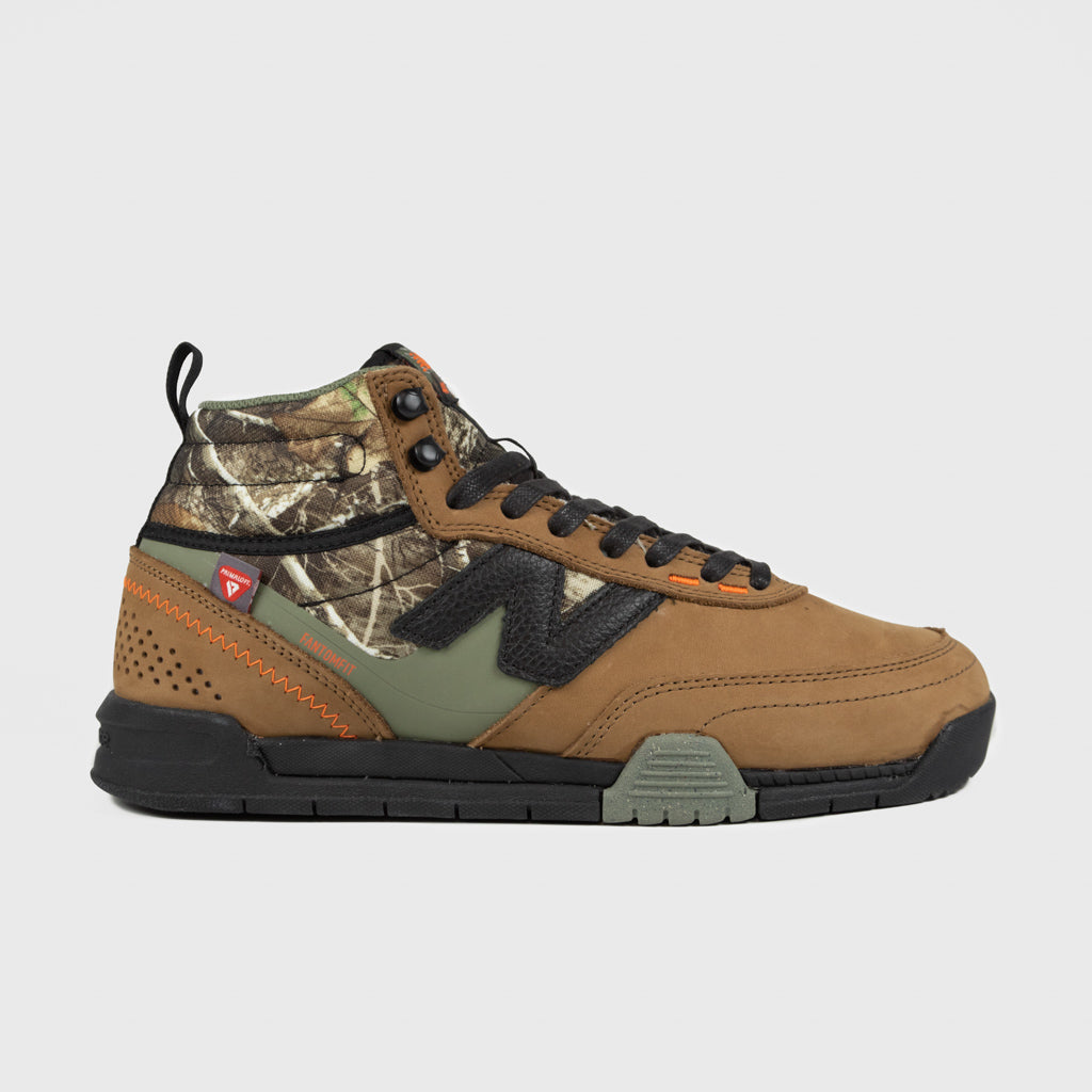 New Balance Numeric Woodland Brown 440 Trail High V2 Shoes