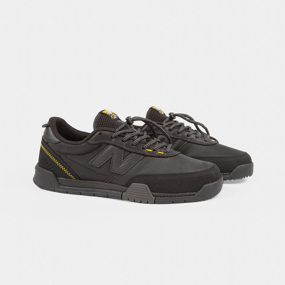 Weatherised, All Black New Balance Numeric 440 Trail V2 Skate Shoes