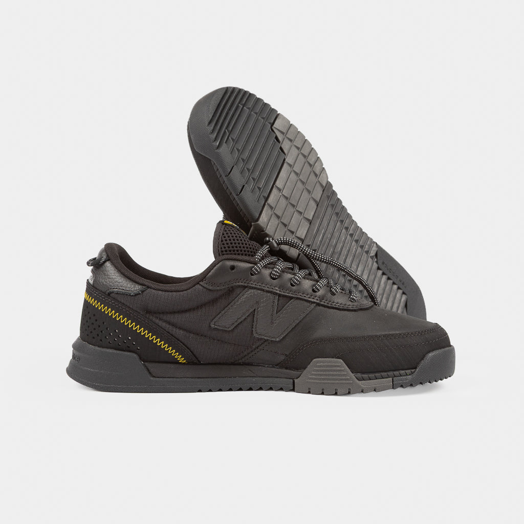 Weatherised, All Black New Balance Numeric 440 Trail V2 Skate Shoes
