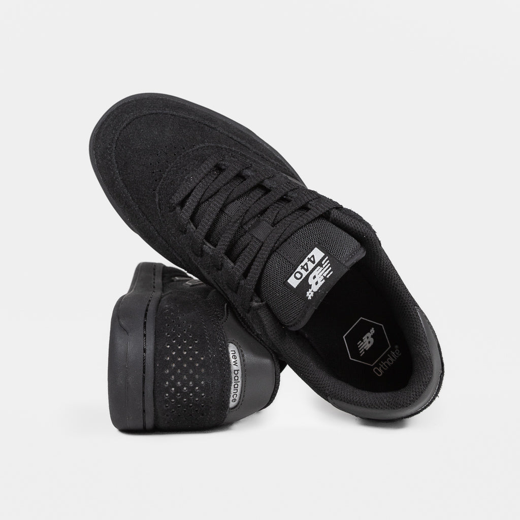 New Balance Numeric All Black 440 V2 Shoes